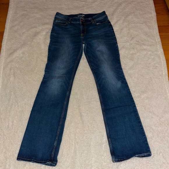Wrangler Bootcut Flare Mid Rise Jeans - Size 11 - Picture 11 of 12